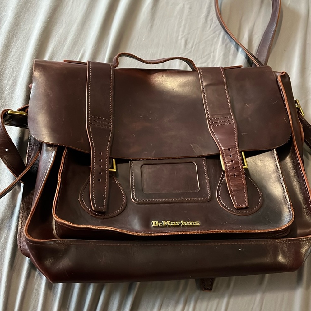 Dr Marten crossbody bag, leather